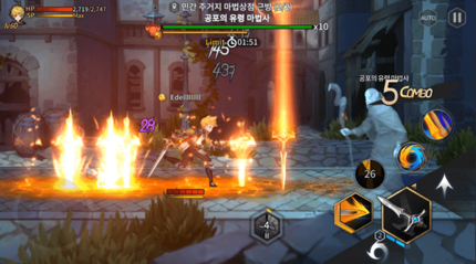 [Review] Mobile 2D Cross-Scroll Action that captures nostalgia for console game,Magia