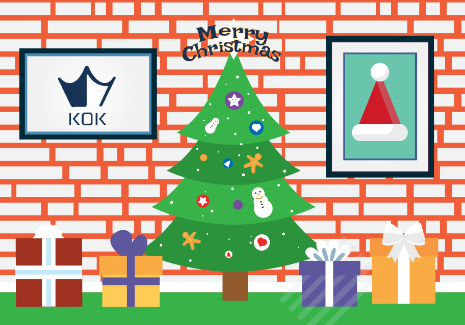 Merry Christmas From 'KOK PLAY'.
