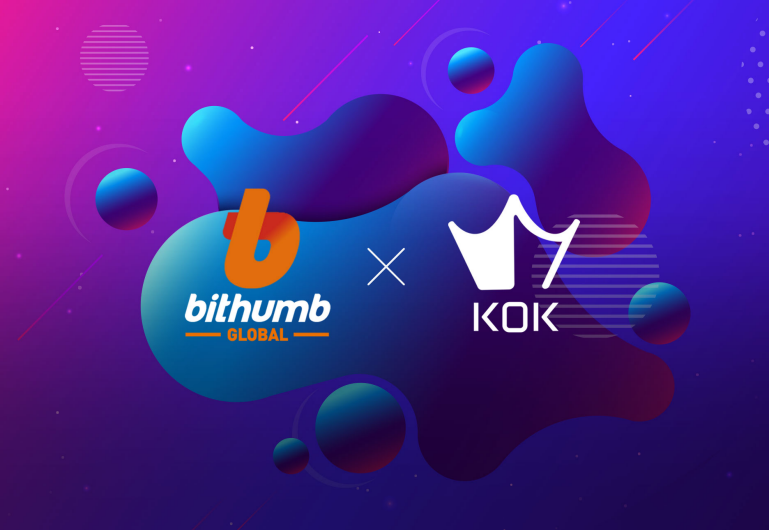 [KOK PLAY] Listing on Bithumb Global